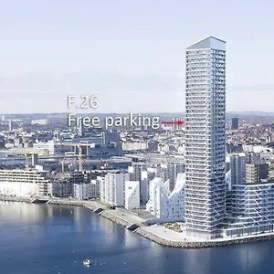 26-etage Med Utrolig Havudsigt Lejlighed Århus
