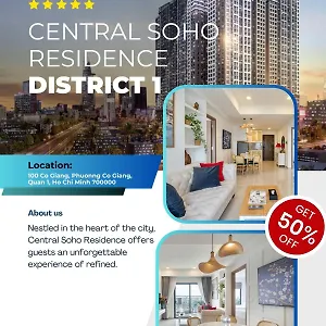 Central Soho - District 1 Appartement Hô Chi Minh-Ville